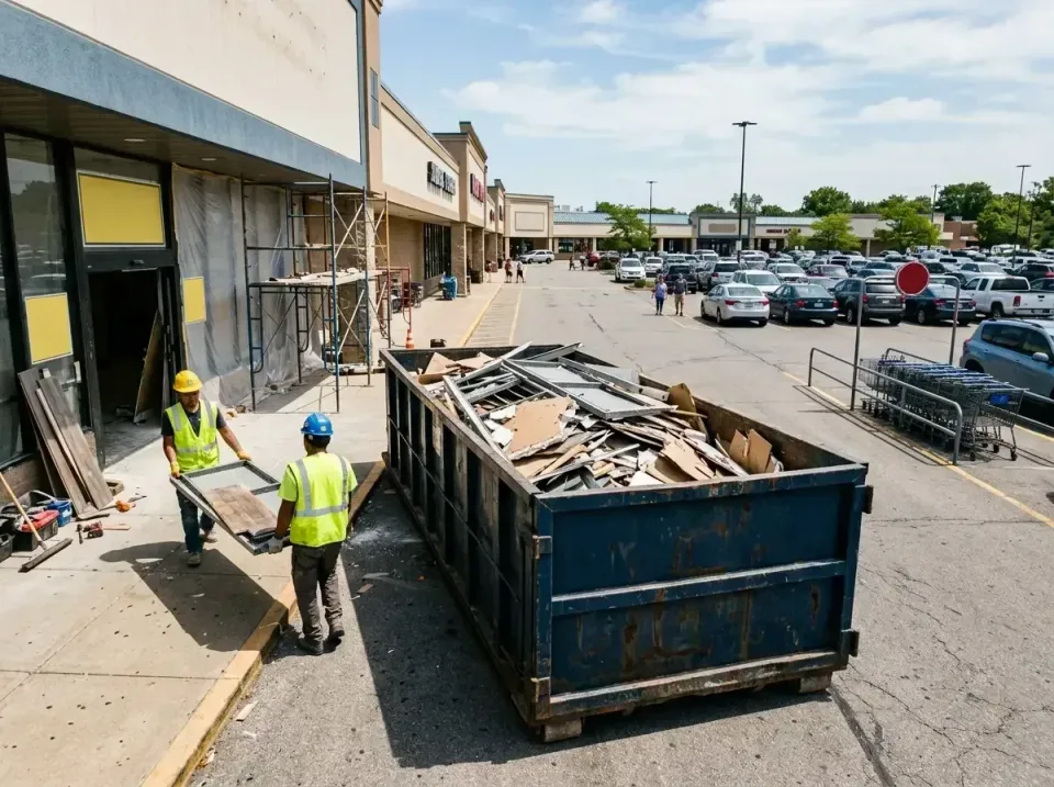 retail-store-renovation-debris-003 — frequently asked questions, Roll-off Dumpster Rentals in Dale City, VA